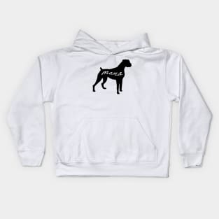 Boxer Mom, Rescue Dog Mama, Dog Lover Gift, Gift For Mom Kids Hoodie